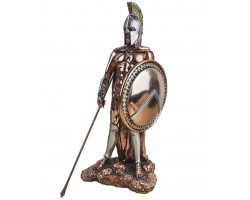 Статуэтка Воин Спартанец, 25х11х10см, камень, металл 1012