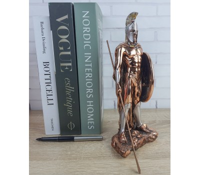 Статуэтка Воин Спартанец, 25х11х10см, камень, металл 1012 Статуэтка Воин Спартанец, 25х11х10см, камень, металл 1012