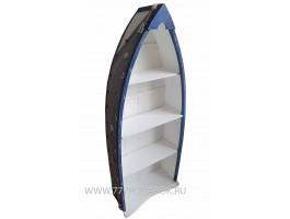 Этажерка в морском стиле Лодка (комплект 3 шт) Этажерка в морском стиле Лодка (комплект 3 шт)