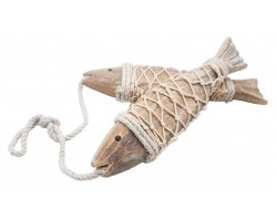 Декоративные деревянные рыбы 35 см (комплект 2шт) NATURE