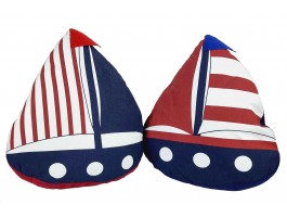 Комплект подушек (2шт) Кораблики 44 см