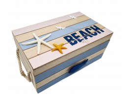Сундучок морской  FISH & STAR (BIG)  30х18х13 см
