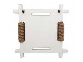 Набор декоративных морских панно, дерево, канат, 27см -4 шт. Набор декоративных морских панно, дерево, канат, 27см -4 шт.