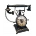 настольные часы  Ретро Телефон,  металл, 31х12х24 см