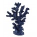 Декоративный Коралл  18х15х6 см, Синий.   Морской декор