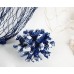 Декоративный Коралл  13х11х8 см, Морской декор, ROUND BLUE
