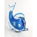 Стеклянная фигурка Рыбка в стиле Мурано. 23х6х22 см Blue