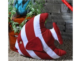 Декоративная подушка Рыбка  44 см RED