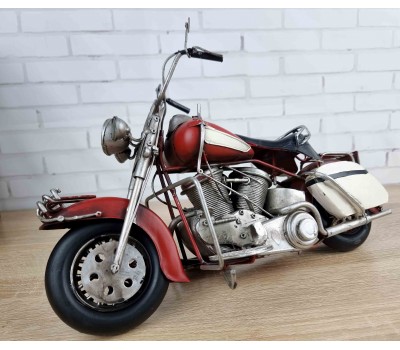 Коллекционная модель мотоцикла, металл 37х17х22см, Art 2356