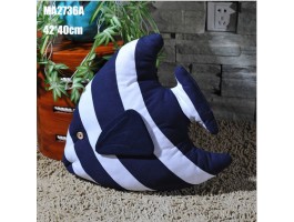 Декоративная подушка Рыбка  44 см BLUE