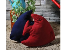 Декоративная подушка Рыбка  44 см RED