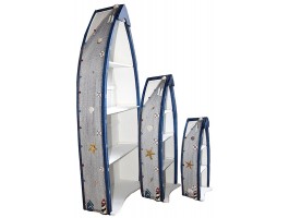 Этажерка Лодка 76см, дерево