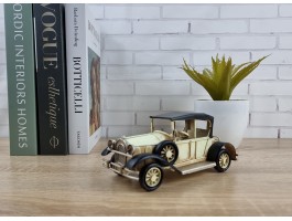 Фигурка Ретро модель автомобиля  17x7x7см, металл,  ручная работа ART4547