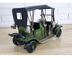 Фигурка Ретро модель автомобиля  16x9x6см, металл,  ручная работа ART5417