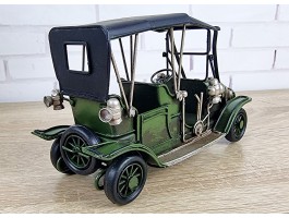 Фигурка Ретро модель автомобиля  16x9x6см, металл,  ручная работа ART5417