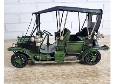 Фигурка Ретро модель автомобиля  16x9x6см, металл,  ручная работа ART5417