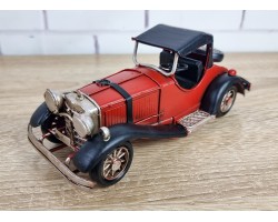 Фигурка Ретро модель автомобиля  17x7x6см, металл,  ручная работа ART5817