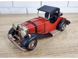 Фигурка Ретро модель автомобиля  17x7x6см, металл,  ручная работа ART5817