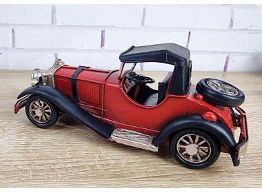 Фигурка Ретро модель автомобиля  17x7x6см, металл,  ручная работа ART5817