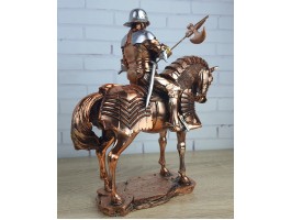Статуэтка Рыцарь на коне , 27х25х11см, камень, металл 993-1 Статуэтка Рыцарь на коне , 27х25х11см, камень, металл 993-1