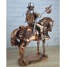 Статуэтка Рыцарь на коне , 27х25х11см, камень, металл 993-1 Статуэтка Рыцарь на коне , 27х25х11см, камень, металл 993-1
