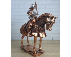 Статуэтка Рыцарь на коне , 27х25х11см, камень, металл 993-1 Статуэтка Рыцарь на коне , 27х25х11см, камень, металл 993-1
