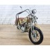 Фигурка мотоцикла YELLOW INDIAN MORTORCYCLE 43x16x23 см, металл. ручная работа ART966-Y