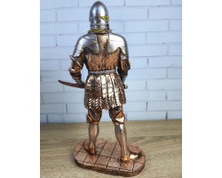 Статуэтка Воин Средневековья XV век, 29х16х8см, камень, металл 982 Статуэтка Воин Средневековья XV век, 29х16х8см, камень, металл 982