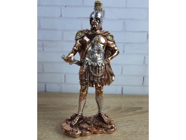 Статуэтка Воин римский Центурион , 24х11х8см, камень, металл 990