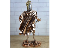 Статуэтка Воин римский Центурион , 24х11х8см, камень, металл 990