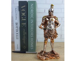 Статуэтка Воин римский Центурион , 24х11х8см, камень, металл 990