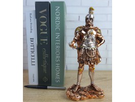 Статуэтка Воин римский Центурион , 24х11х8см, камень, металл 990