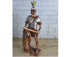 Статуэтка Воин Легионер, 27х14х7см, камень, металл 997