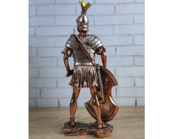 Статуэтка Воин Легионер, 27х14х7см, камень, металл 997