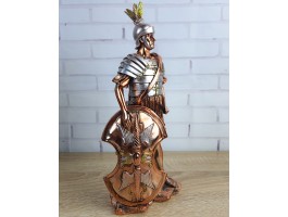 Статуэтка Воин Легионер, 27х14х7см, камень, металл 997