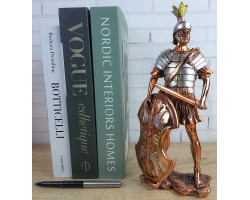 Статуэтка Воин Легионер, 27х14х7см, камень, металл 997