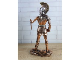Статуэтка Воин Гладиатор, 25х12х7см, камень, металл 998