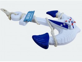 декоративный Якорь с яхтой 30см, дерево декоративный Якорь с яхтой 30см, дерево