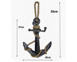 декоративный Якорь 34см, иск. камень декоративный Якорь 34см, иск. камень