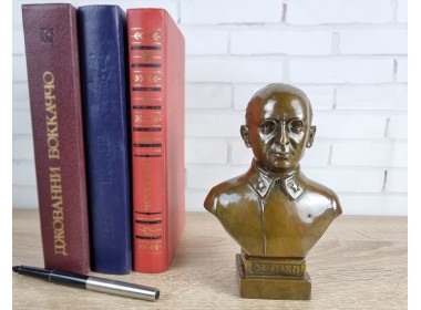 Бюст  Лаврентий Берия,  бронза 15х10х6 см