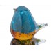 Птичка  Стеклянная фигурка в стиле Мурано. 10х7см  BlueAmber