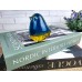 Птичка  Стеклянная фигурка в стиле Мурано. 10х7см  BlueAmber