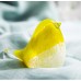 Птичка  Стеклянная фигурка в стиле Мурано. 10х7см  Yellow