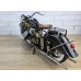 Модель мотоцикла INDIAN MORTORCYCLE 1944г. 34x13x17 см, металл. ручная работа ART2997