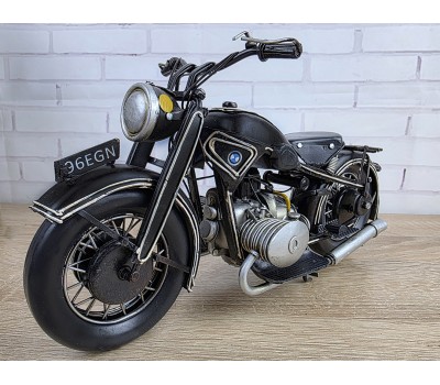 Модель мотоцикла BMW SERIES 2 MODEL1932г. 32x11x15 см, металл. ручная работа ART2920