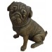 фигурка Мопс, бронза 17х14х10см вес 1900гр. фигурка Мопс, бронза 17х14х10см вес 1900гр.