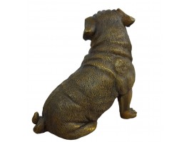 фигурка Мопс, бронза 17х14х10см вес 1900гр. фигурка Мопс, бронза 17х14х10см вес 1900гр.