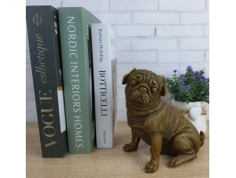 фигурка Мопс, бронза 17х14х10см вес 1900гр. фигурка Мопс, бронза 17х14х10см вес 1900гр.