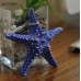 Декоративная Морская звезда 15 см (комплект 3шт) белая, синяя, красная