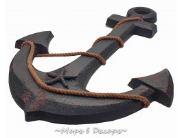 Якорь декоративный "Old BLACK" 60 см